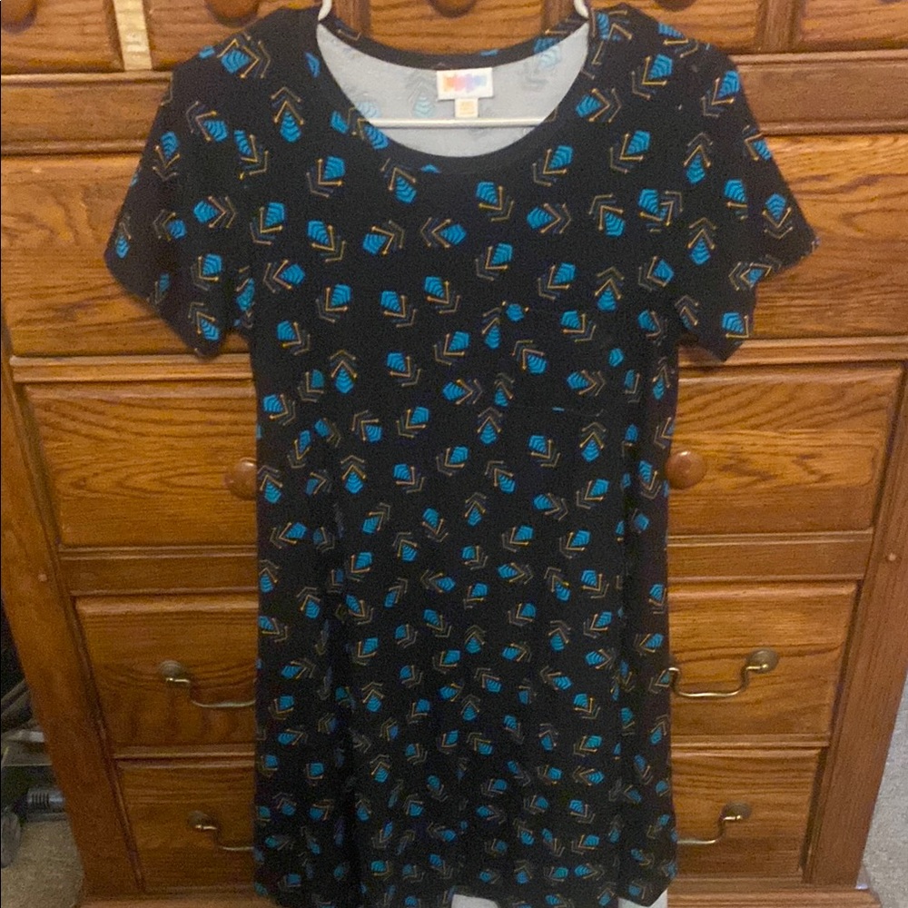 Colorful Geometric Kids Dress